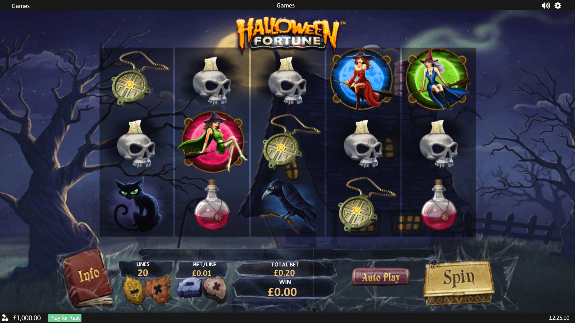 Simboli e Rulli della Slot gratis Halloween Fortune