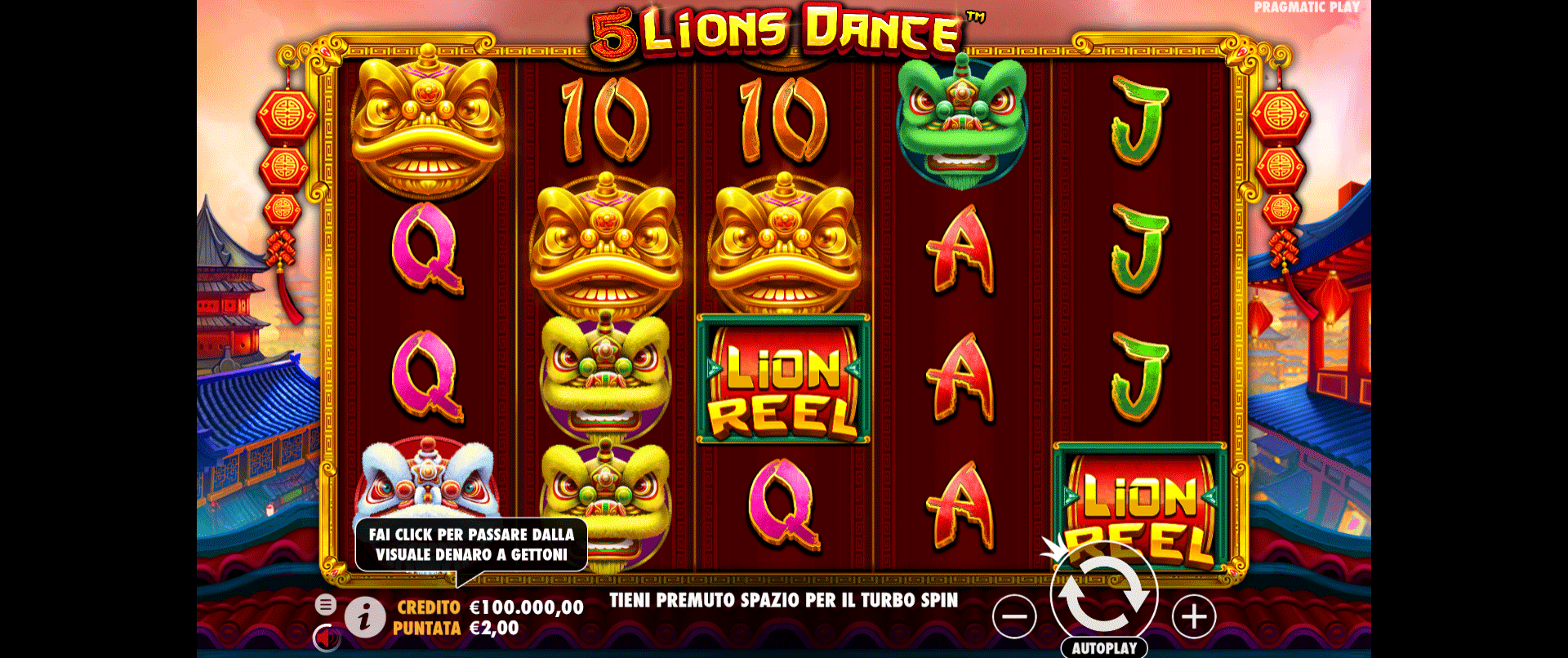 Slot 5 Lions Dance