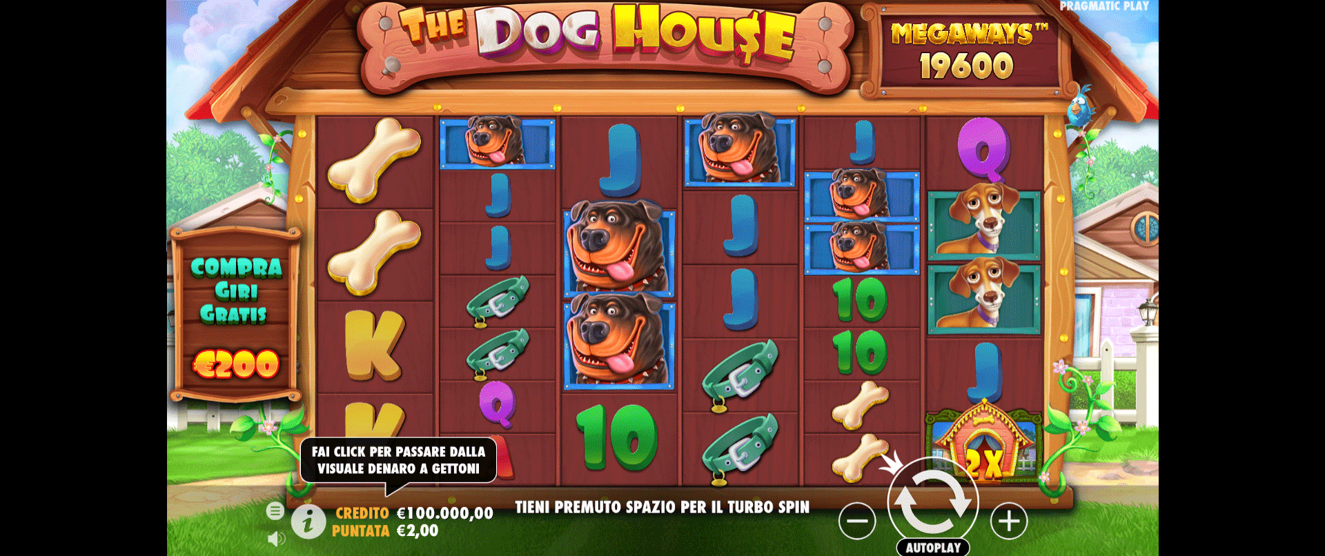 griglia del gioco slot online the dog house megaways