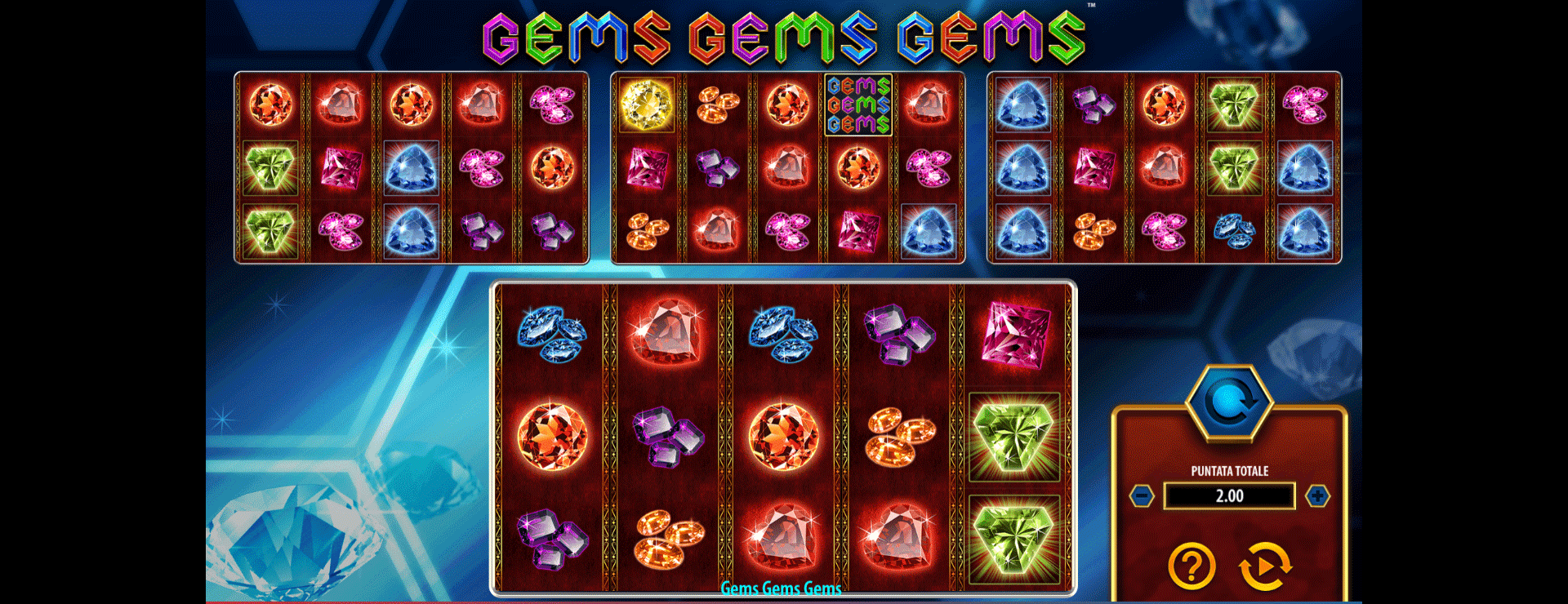 griglia della slot online gems gems gems