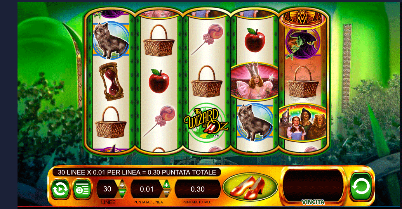 Slot The Wizard Of Oz Ruby Slippers
