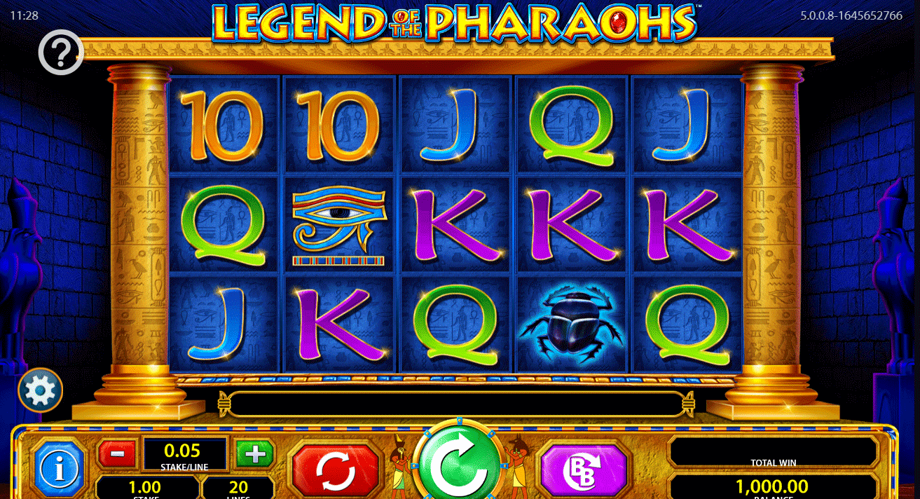 Slot Legend of the Pharaohs