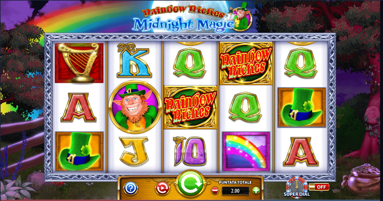 Slot Rainbow Riches Midnight Magic