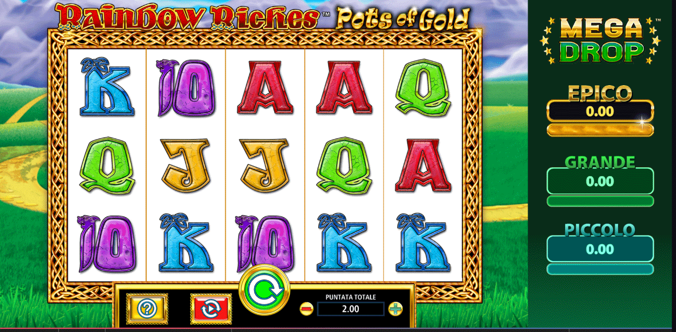 Slot Rainbow Riches Pots of Gold