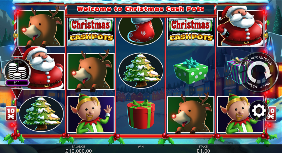 Slot Christmas Cash Pots