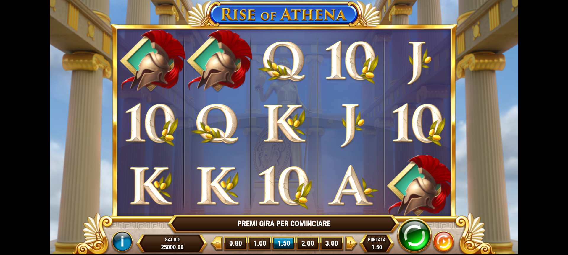 Slot Rise of Athena