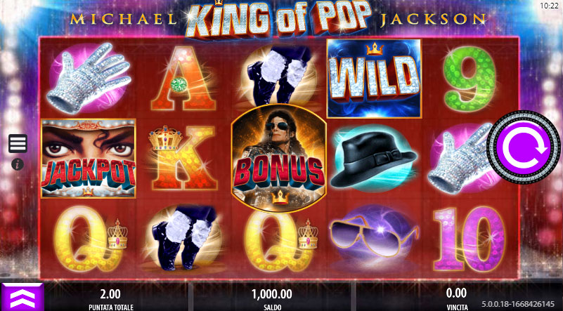 Slot Michael Jackson King of Pop