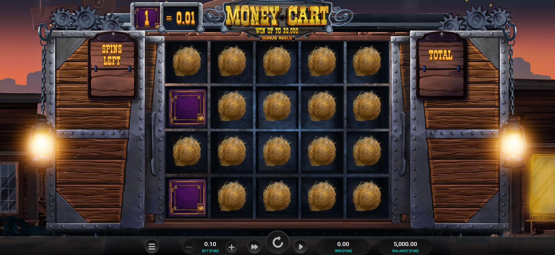 griglia del gioco slot online money cart