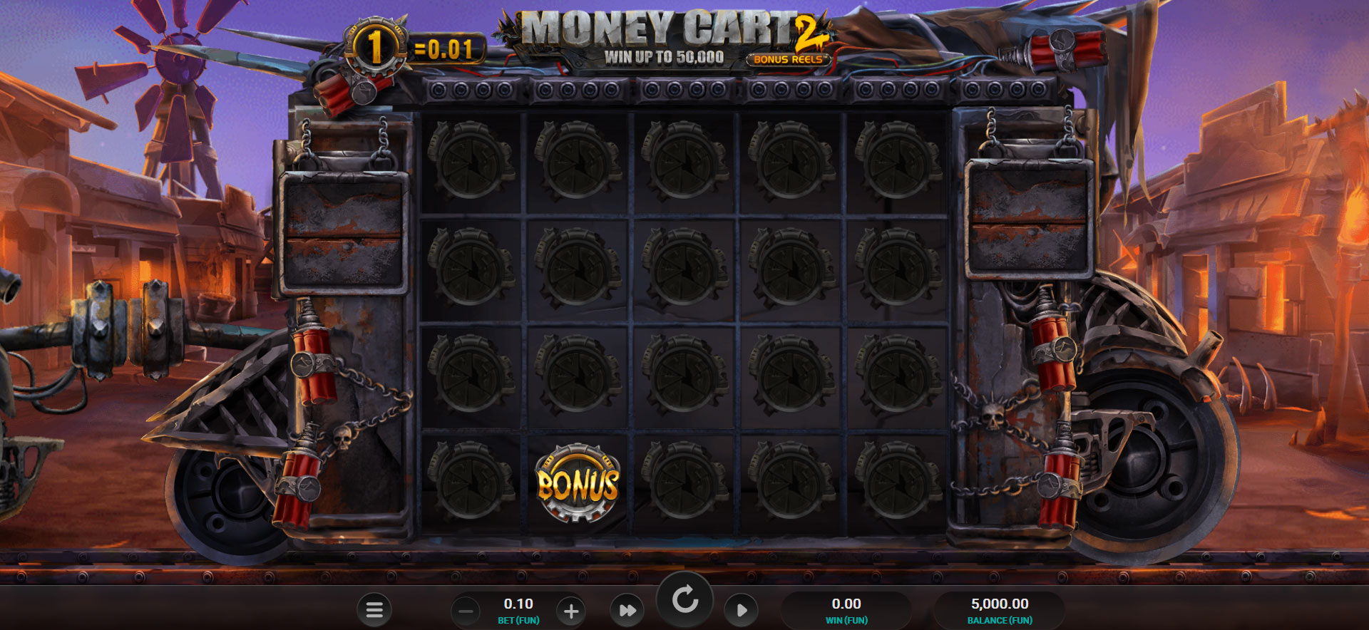 schermata della slot online money cart 2